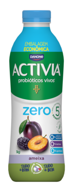 Activia Zero Lactose Ameixa - 1000g